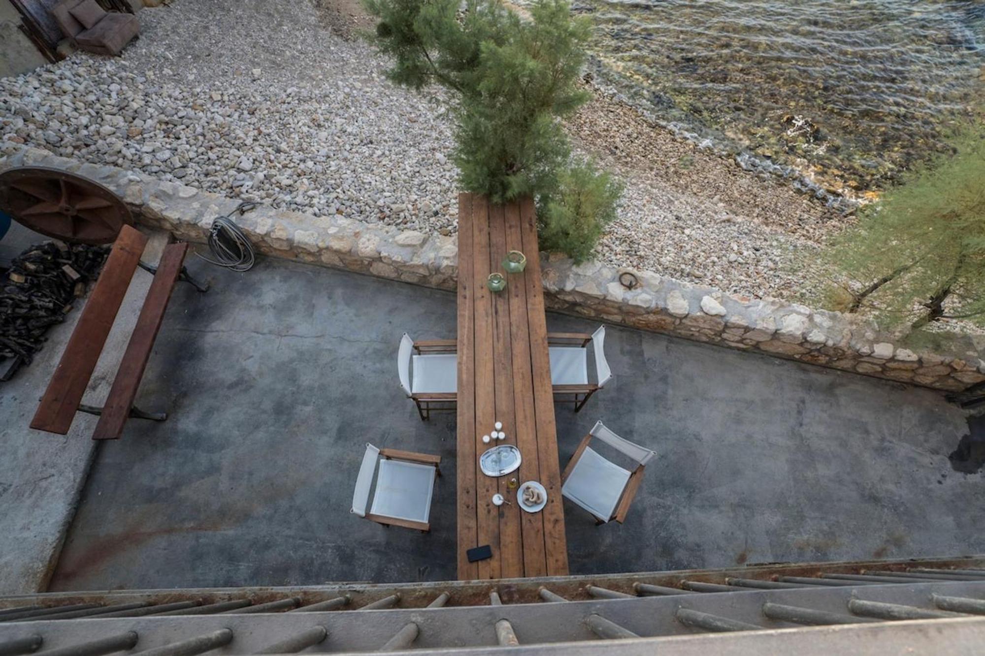 Kito- Transformed House On The Water'S Edge Vila Chania  Exterior foto