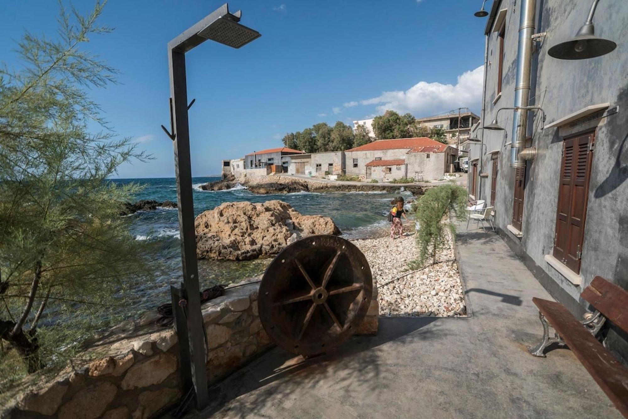 Kito- Transformed House On The Water'S Edge Vila Chania  Exterior foto